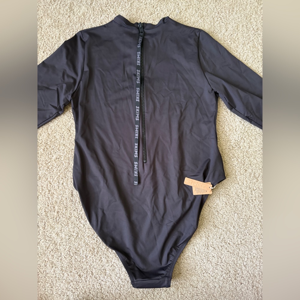 Skims swim longsleeve full coverage onyx - Picture 3 of 4